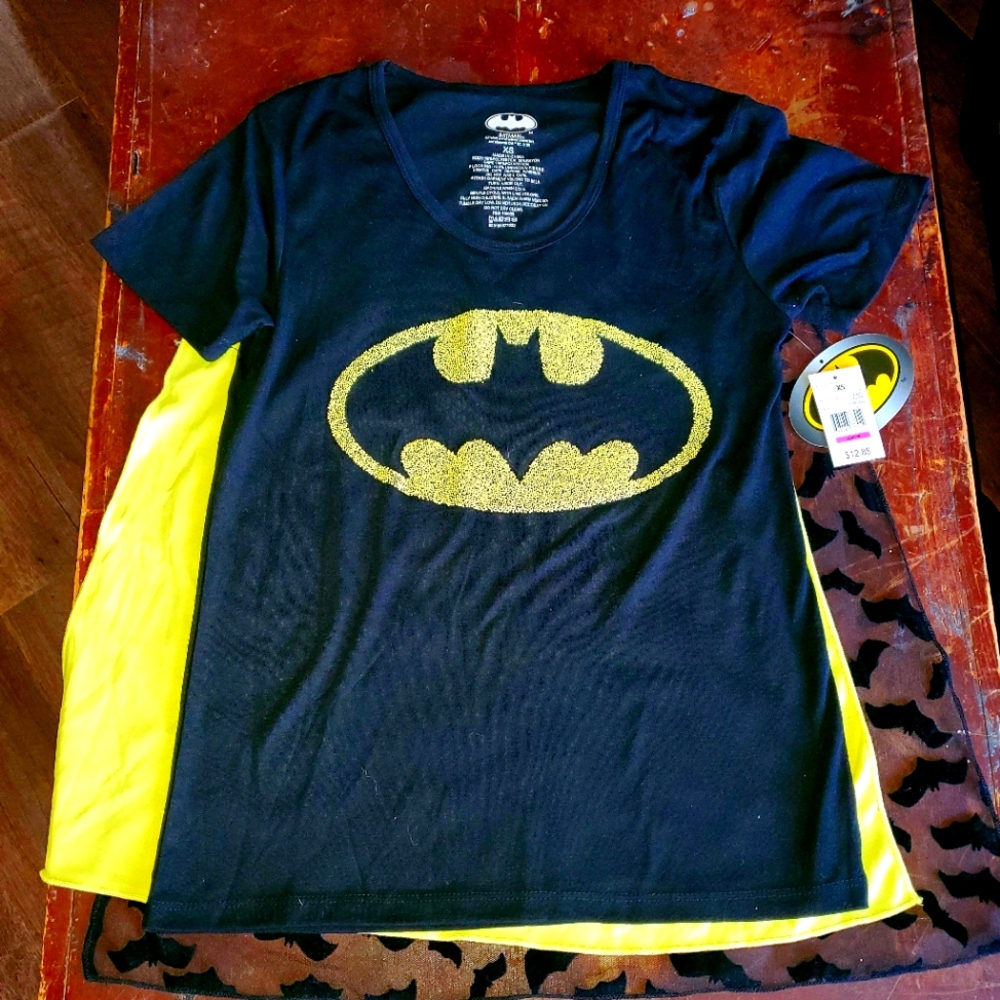 Woman's Batman costume shirt